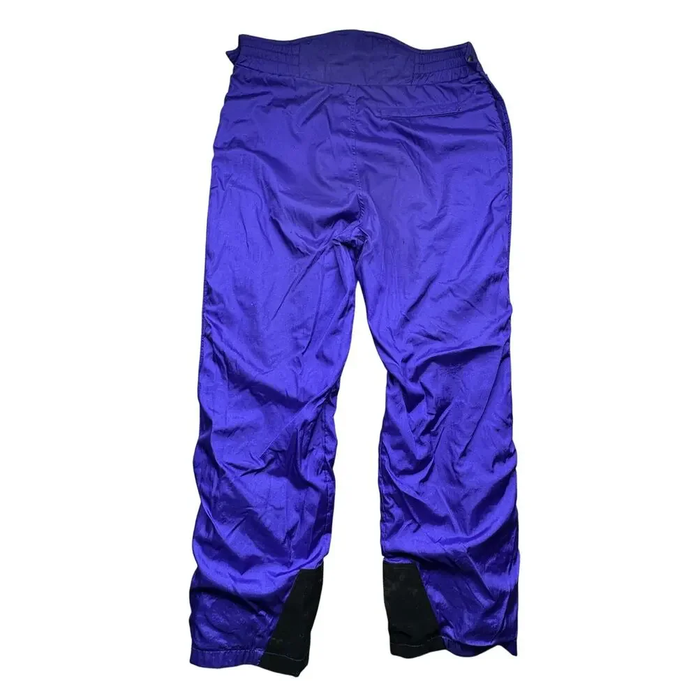 Vintage The North Face Gore-Tex Purple Ski Pants Mens XL Black Hybrid Sizing